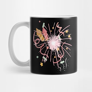 Celebration Party Fireworks Bubbly Mug